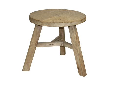 Elmwood Round Side Table