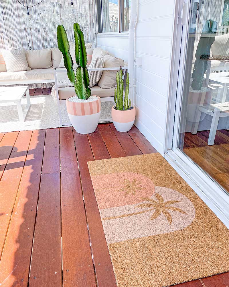 Boho Palms Doormat