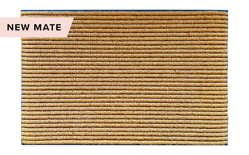 Durable Ribbed Coir Doormat